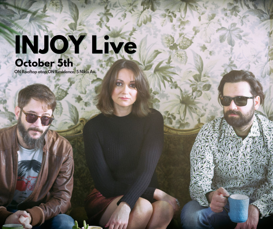
Banner featuring Injoy Band for a live event at ON Rooftop